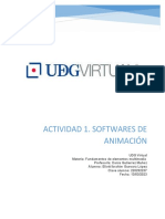 Actividad 1. Softwares de Animación