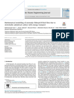 Mathematical Modelling of Unsteady Oldroyd B Fluid Flow D - 2023 - Ain Shams Eng