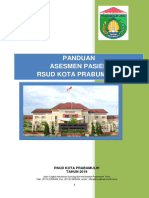 Regulasi Tentang Isi, Jumlah Dan Jenis Asesmen Medis Dan Keperawatan PDF