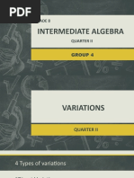 Types of Variations