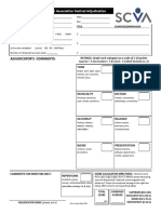 Festival Adjudication Form