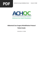 ACHQC Abdominal Core Surgery Rehabilitation Protocol Patient Guide 6.17.20