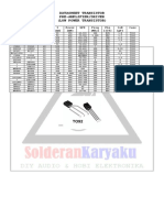 Datasheet Transistor & Ic Audio 2023