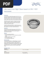 Alfa Laval Union Sight Glass Based On Din 11851 Product Leaflet