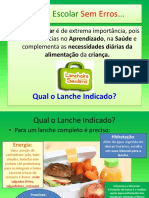 Lanche Escolar Sem Erros 2015 PDF