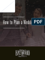 How To Plan A Wedding