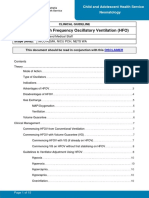 Ventilation High Frequency Oscillation Ventilation