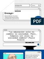 Paulo Freire Ensayo PDF