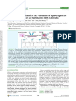 2014 - Agar-PAN Nanofibre - Electrospinning - Acs Appl Inter Mater