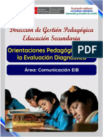 Orientaciones Pedagogicas Comunicación EIB