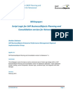 Script Logic Sap BPC 7.5 NW