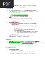 GPC Aborto Espontaneo y Manejo Inicial Del Aborto Recurrente