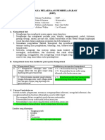 Rencana Pelaksaan Pembelajaran (RPP) : A. Kompetensi Inti