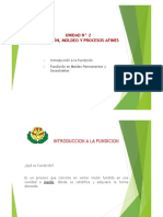 Fundicion, Moldeo y Procesos Afines (Unidad 2) . - Procesos de Fabricacion