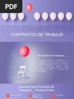 Presentación RRHH CONTRATOS DE TRABAJO