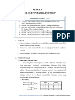 MODUL 6 (Adder, Multiplexer & Decoder)