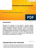 Module 3 - Concrete Under Extreme Environmental Conditions