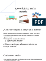 Campo Electrico en La Materia