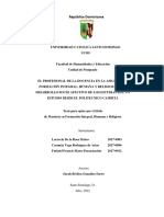 TESIS EL PROFESIONAL DE LA DOCENCIA EN LA ASIGNATURA FIHR (Tesis Finalizada PDF