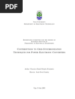 Contributions To Grid Synchronization Te PDF