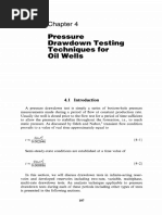 Drawdown Testing Techniques For Oil Wells: Pressure