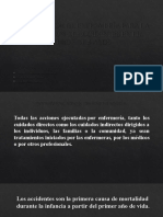 Intervención de Enfermería para La Prevención de Accidentes en El Menor de 5 Años