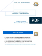 Terminal & Port Infrastructure - Connectivity & Data Transparency