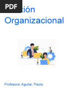 Comparto 'GESTION ORGANIZACIONAL. PROF. PAOLA AGUILAR' Con Usted PDF