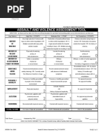 Violence Assessment Tool