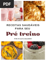 Ebook - PRÉ TREINO