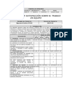 FGPR - 660 - 06 - Enc. de Satisfacción Sobre El Trab. en Equipo