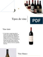 Tipos de Vino