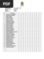 Name List 6 Imayam