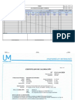 5.0 Certificados de Calibracion de Equipos e Instrumentos