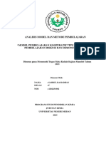 Analisis Model Dan Metode Pembelajaran Sahrul Ramadhan-1