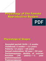 Physiology of Female Reproductive System