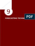 Forecasting Techniques