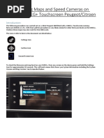 Updating Maps and Speed Cameras On SMEG