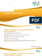 Potatoes Varieties Quiz PPT 1114fcp