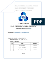 Lab 6 - QUANTIFICATION OF TOTAL LIPID CONTENT - Vũ Trọng Thức PDF