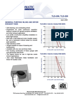 Dryer Boost Fan - Reversomatic - TLD Series