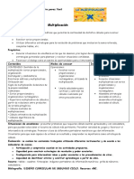 Matematica Multiplicacion Secuencia