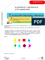 Figuras Geométricas y Equivalencia de Expresiones de Segundo Grado