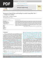 Simulation of Particle Flows and Breakage in Crushers Using DEM Part 1 - Compression Crushers