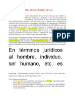 1 Hombre Sociedad Estado y Derecho