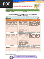 Evaluación Diagnóstica 2 Grado