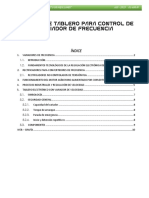 Armado de Tablero para Control de Variador de Frecuencia