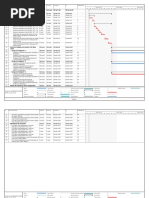 Diagrama de Gantt Siliconado Mina Justa