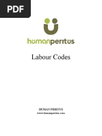 Labour Codes PDF