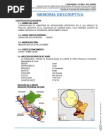 Memoria Descriptiva Cobertura 